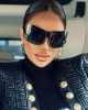 Brand Designer Fashion Trend Black Sunglasses - Stylord