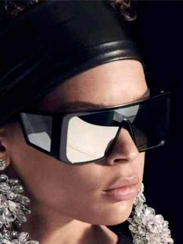 Brand Fashion Steampunk Sunglasses - Silver Stylord