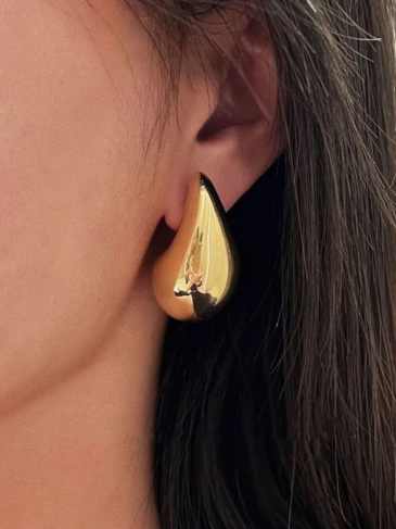 Chic Exaggerate Big Waterdrop Drop Earrings - Stylord