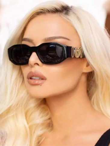 Elegant Vintage Luxury Women Sunglasses - Black Stylord