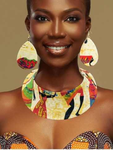 New Exaggerated African Unique Jewelry Set - Gold Stylord