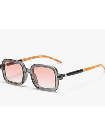 New Fashion Square Punk Sunglasses - Pink Stylord