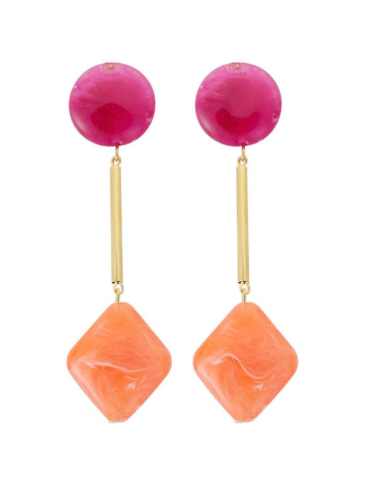 Fashion Trend Simple Bohemian Earrings - Orange Stylord
