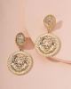 Gold Lion Head Fashion Earrings - Stylord