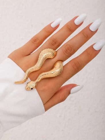 Gothic Snake Fashion Ring - Stylord