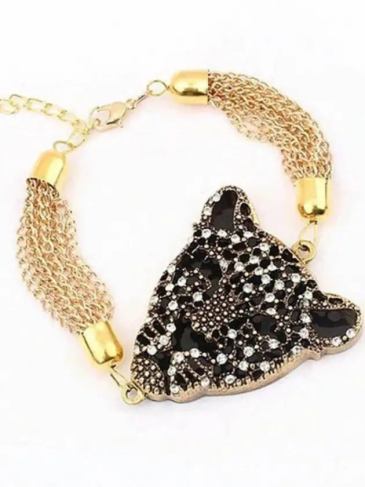 Leopard Luxury Refined Gold Bracelet - Stylord