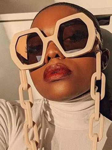 Luxury Brand Designer Fashion Sunglasses - Beige Stylord