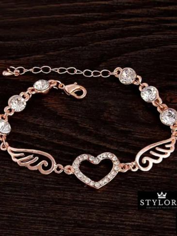 Luxury Rose Gold Chain Link Bracelet - Stylord