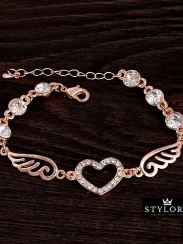 Luxury Rose Gold Chain Link Bracelet - Stylord