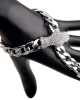 New Arrivals Chunky Chain Snake Bracelet - Silver Stylord