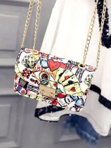 New Fashion Shoulder Chain Bag - Multi Stylord