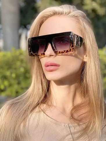 Personalized Leopard Elegant Sunglasses - Stylord