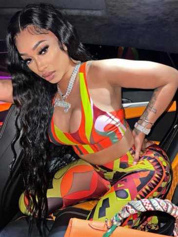 Print Tie Dye Crop Top And Legging Two Piece Set - Stylord