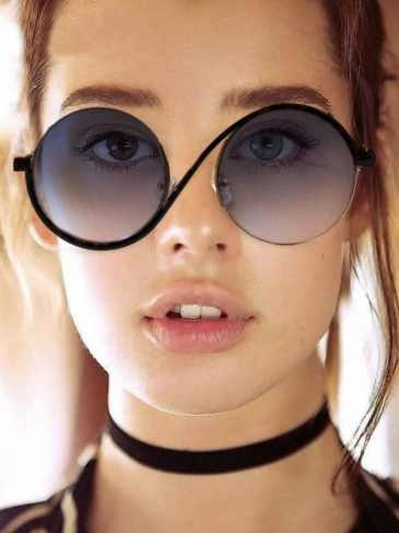 New Retro Round Sunglasses - Black Stylord