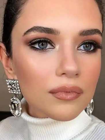 Silver Crystal Drop Earrings - Stylord