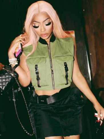 Streetwear Sexy Camouflaged Zipper Vest - Green / s Stylord