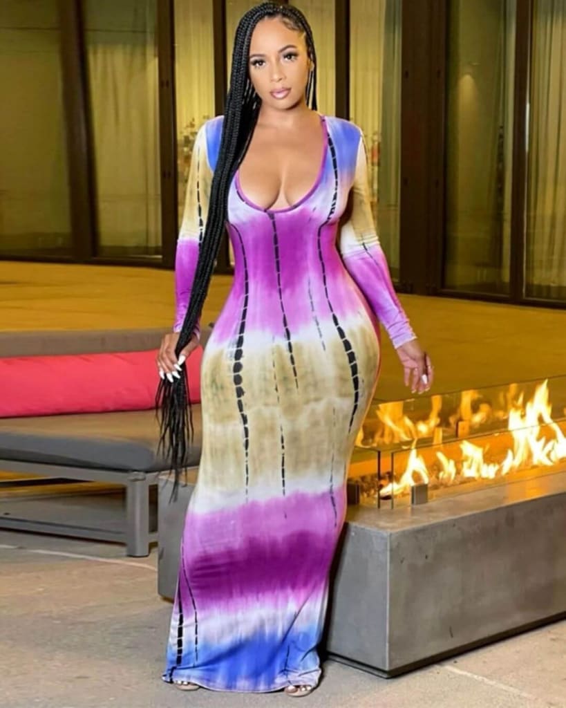 Easter Dresses Grey Tie Dye Deep V Neck Long Sleeve Ankle Length Night Out Vacation Bodycon Maxi Dress Holiday Party Outfits(Purple/S) Easter Dresses Grey Tie Dye Deep V Neck Long Sleeve Ankle Length Night Out Vacation Bodycon Maxi Dress Holiday Party Outfits(Purple/S)