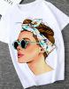 Vogue Print Lady Casual T-shirt - Stylord