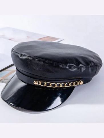 Winter Vintage England Style Cap - Black Stylord