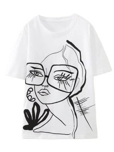 New Summer Chic Girls Pattern T-Shirt