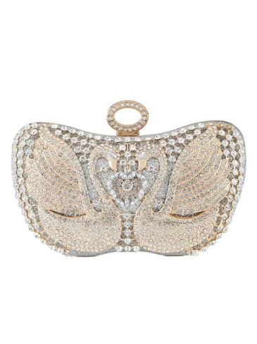 Designer Diamond Clutch Evening Handbag