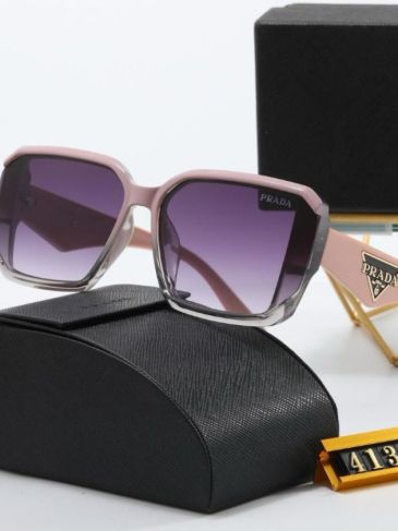 Luxury Brand Prada Square Frame Sunglasses