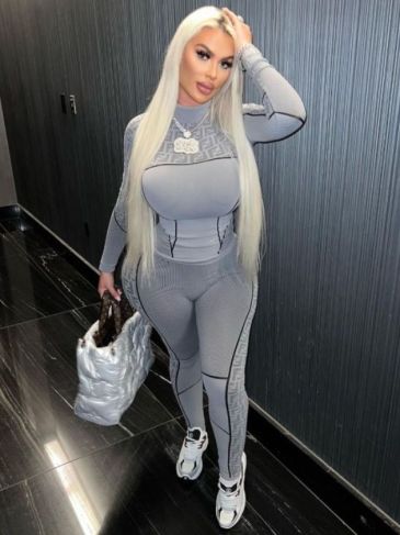 Brand Designer Long Sleeve Tracksuit