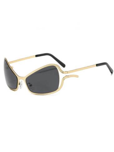 Fashion Futuristic Luxury Brand Design Sunglasses